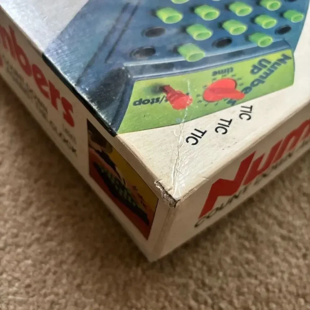 Vintage Numbers Up 1975 Count Down Against The Clock Game -Working-Complete-